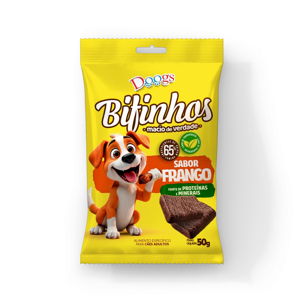 Bifinho sabor Frango Doogs 50 g