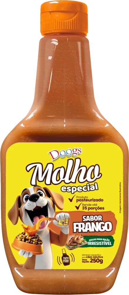 Molho especial sabor Frango Doogs 250 g
